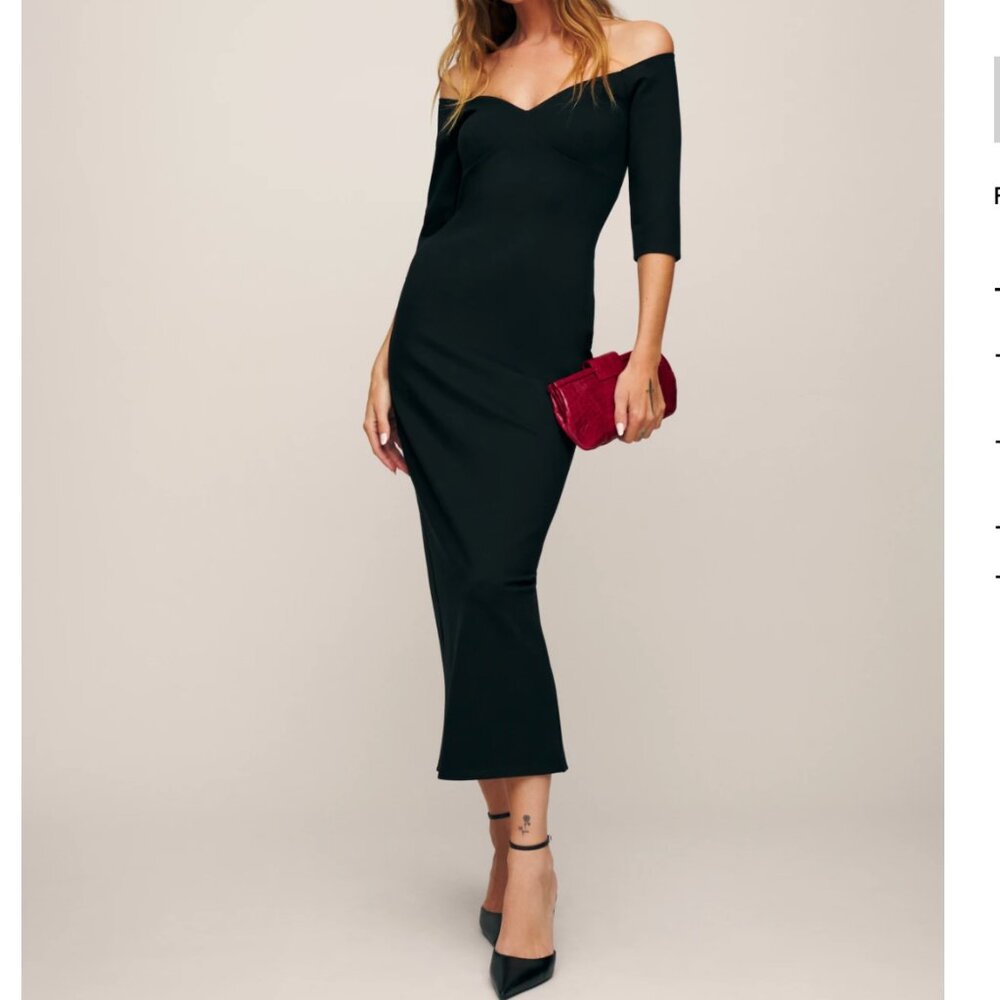 Reformation Serenella Knit Dress